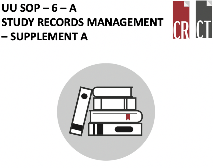 UUSOP - 6A Study Records Management - Supplement A